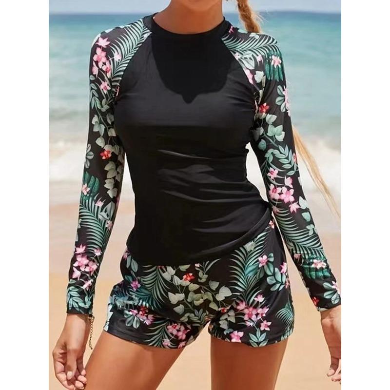 Noa | Traje de baño de surf de dos piezas de manga larga