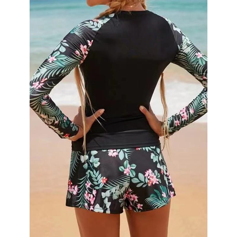 Noa | Traje de baño de surf de dos piezas de manga larga