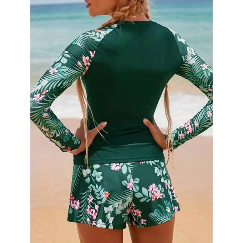 Noa | Traje de baño de surf de dos piezas de manga larga