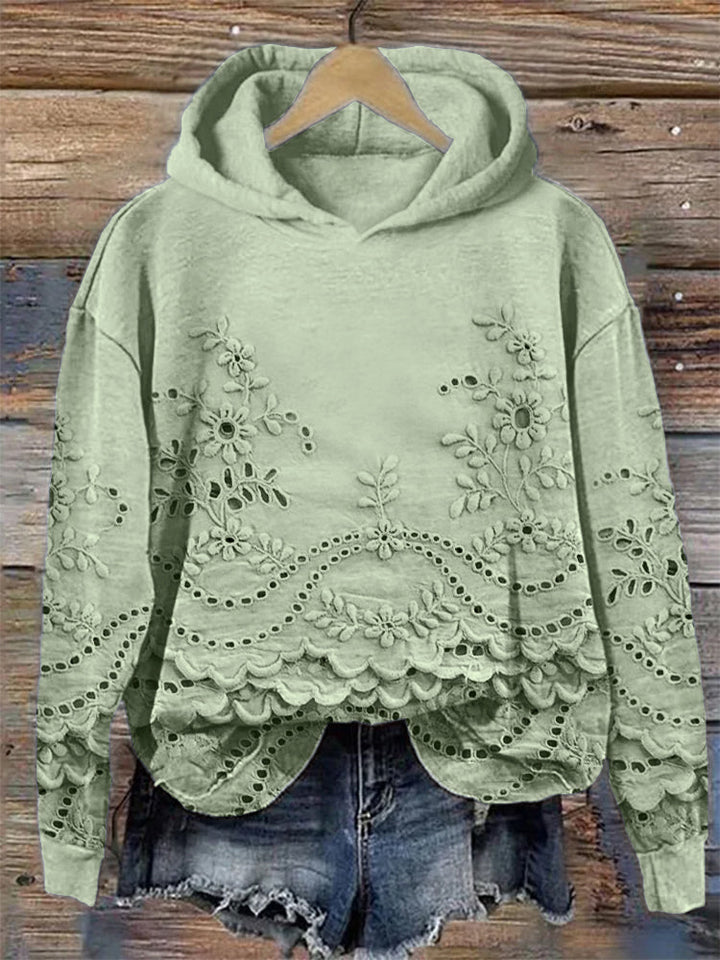 Emily™ Sudadera Vintage Impresa