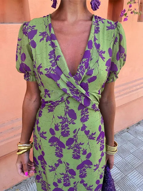 MARÍA™ | VESTIDO MIDI ELEGANTE
