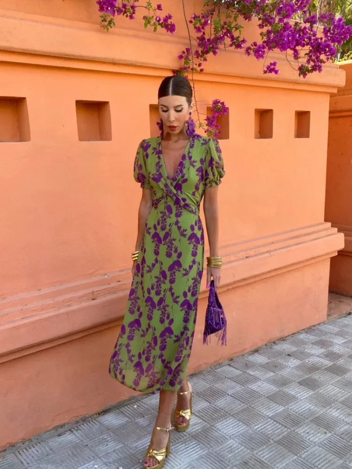 MARÍA™ | VESTIDO MIDI ELEGANTE