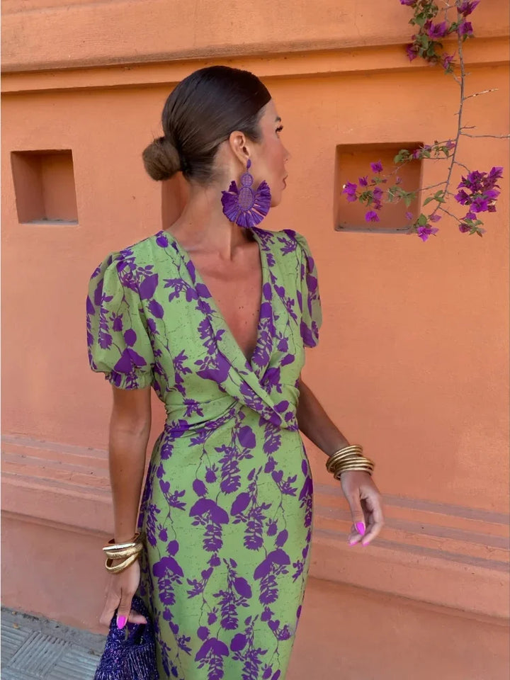MARÍA™ | VESTIDO MIDI ELEGANTE