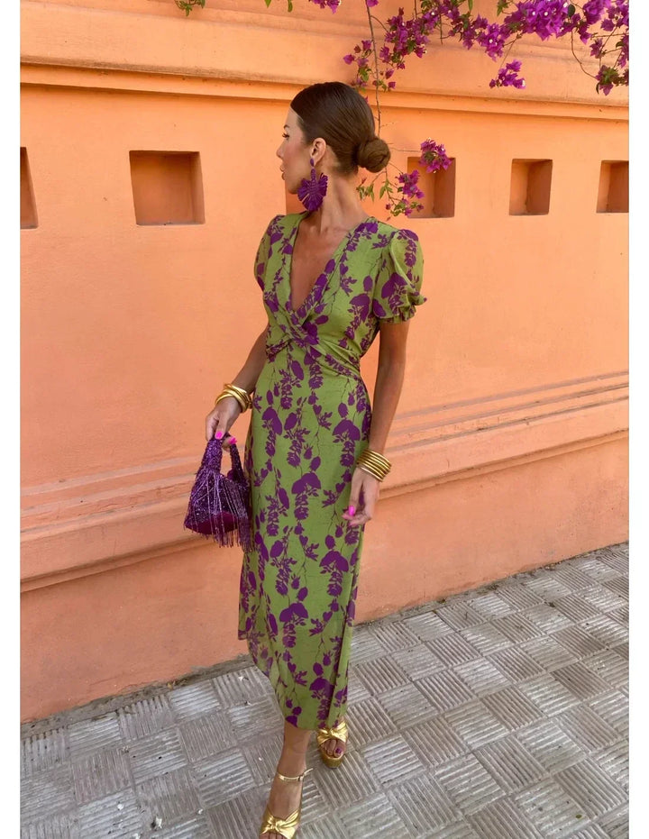 MARÍA™ | VESTIDO MIDI ELEGANTE