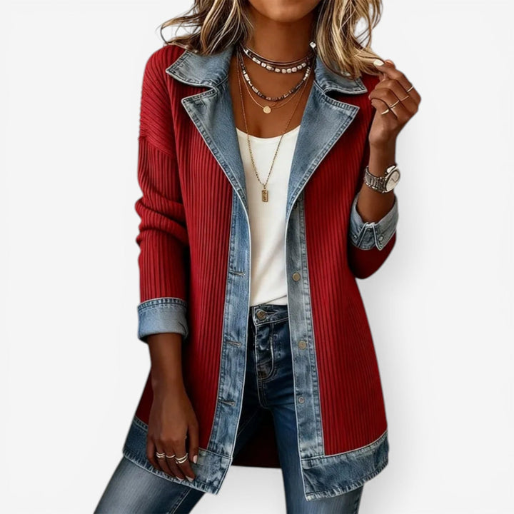 RENE™ | CHAQUETA DE MEZCLILLA ESTILO URBANO