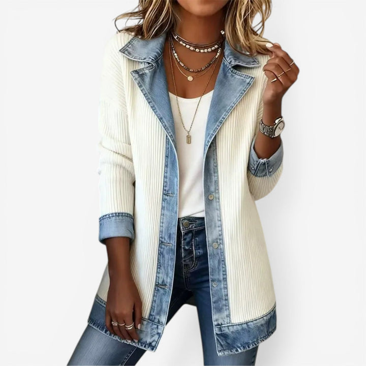 RENE™ | CHAQUETA DE MEZCLILLA ESTILO URBANO