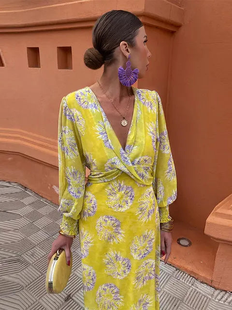 MARÍA™ | VESTIDO MIDI ELEGANTE