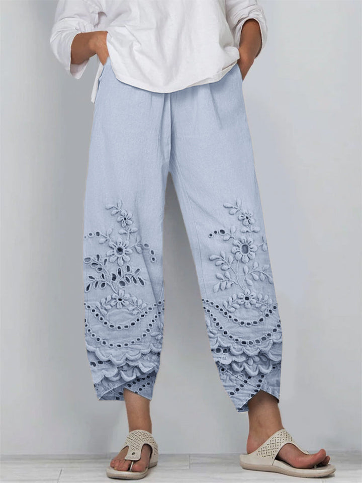 Pantalones de Encaje Impreso Gianna™