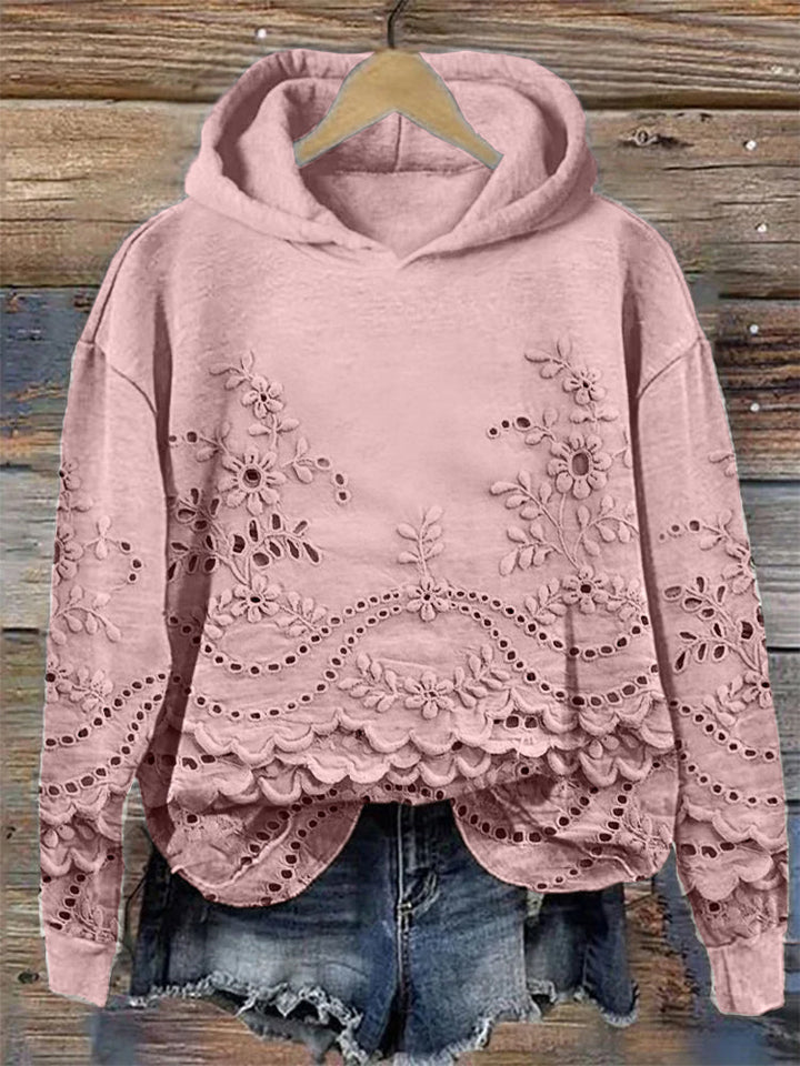 Emily™ Sudadera Vintage Impresa