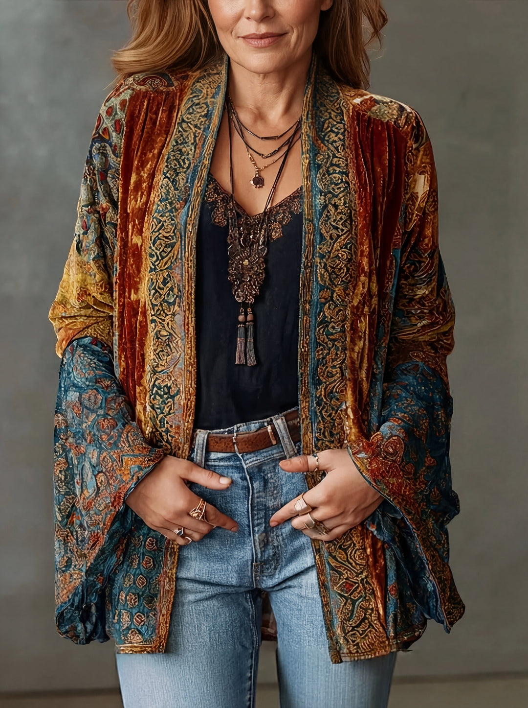MACARENA | CHAQUETA KIMONO BOHO