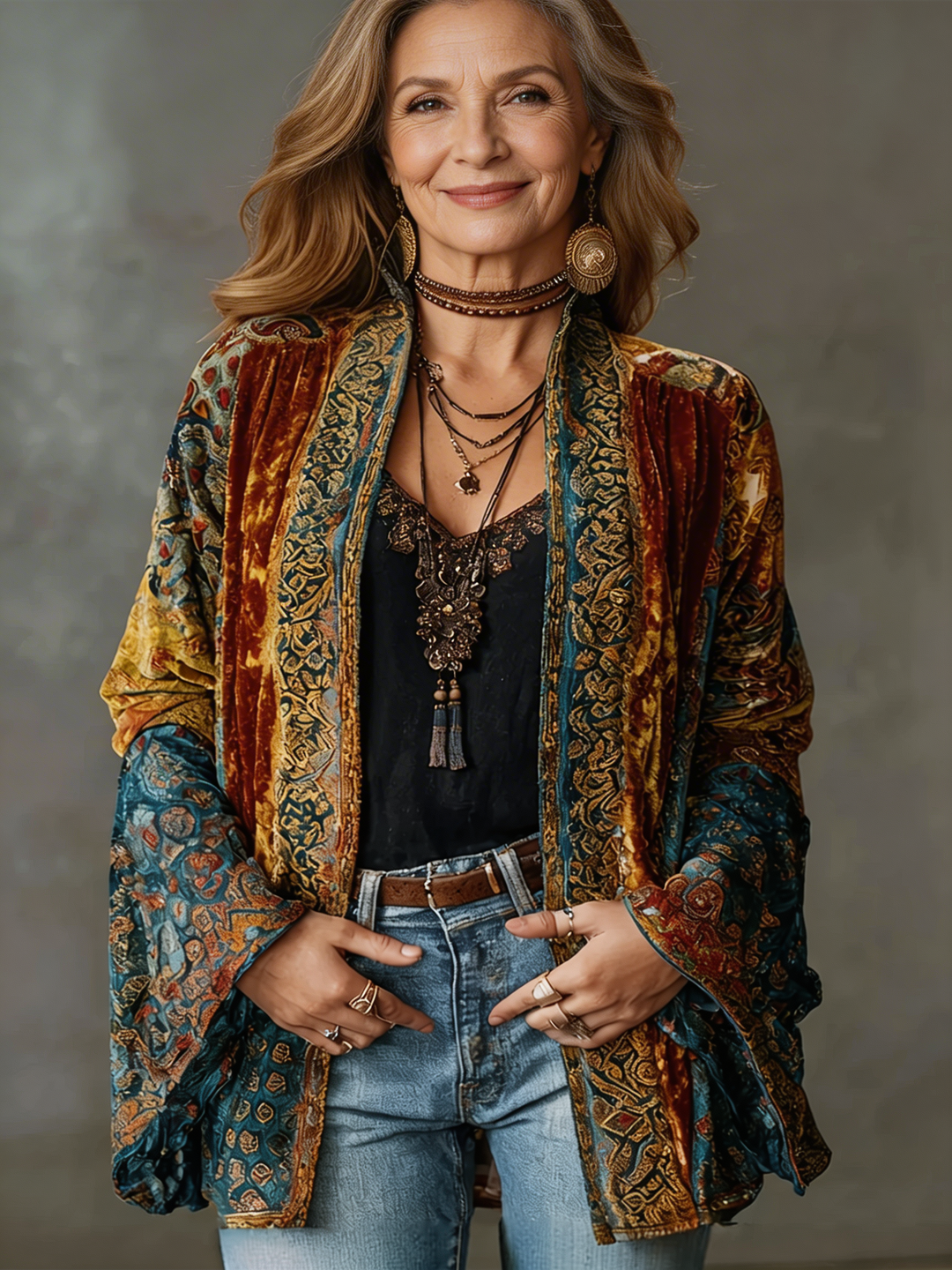 MACARENA | CHAQUETA KIMONO BOHO