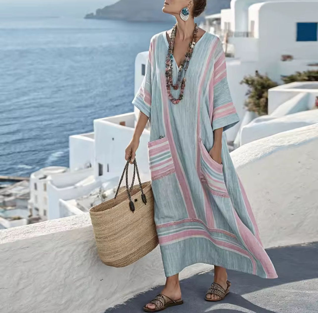 Elegante Mary - Vestido Largo para un Look Veraniego con Estilo