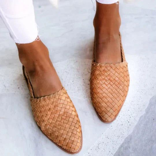 Luna™ Sandalias Planas Artesanales