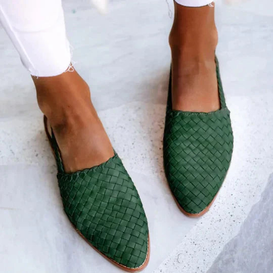 Luna™ Sandalias Planas Artesanales