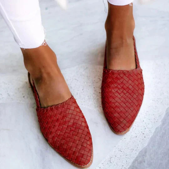 Luna™ Sandalias Planas Artesanales